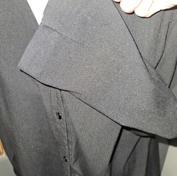 Pendleton Womans Black Long Sleeve Blouse Size 18w - Picture 4 of 13